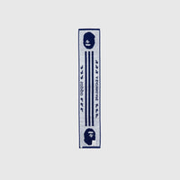 x BAPE FOOTBALL TOWEL "BLUE"