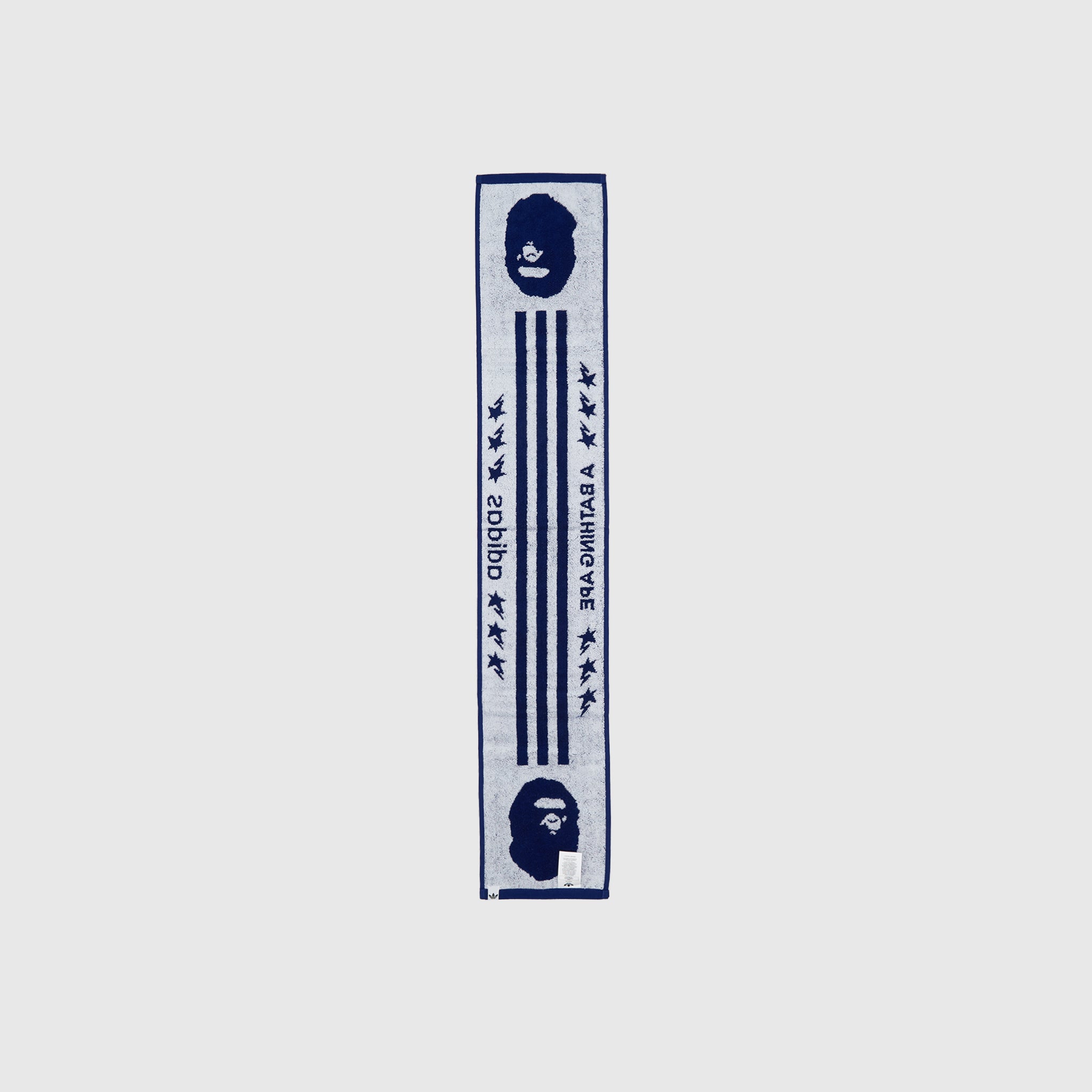 x BAPE FOOTBALL TOWEL "BLUE"