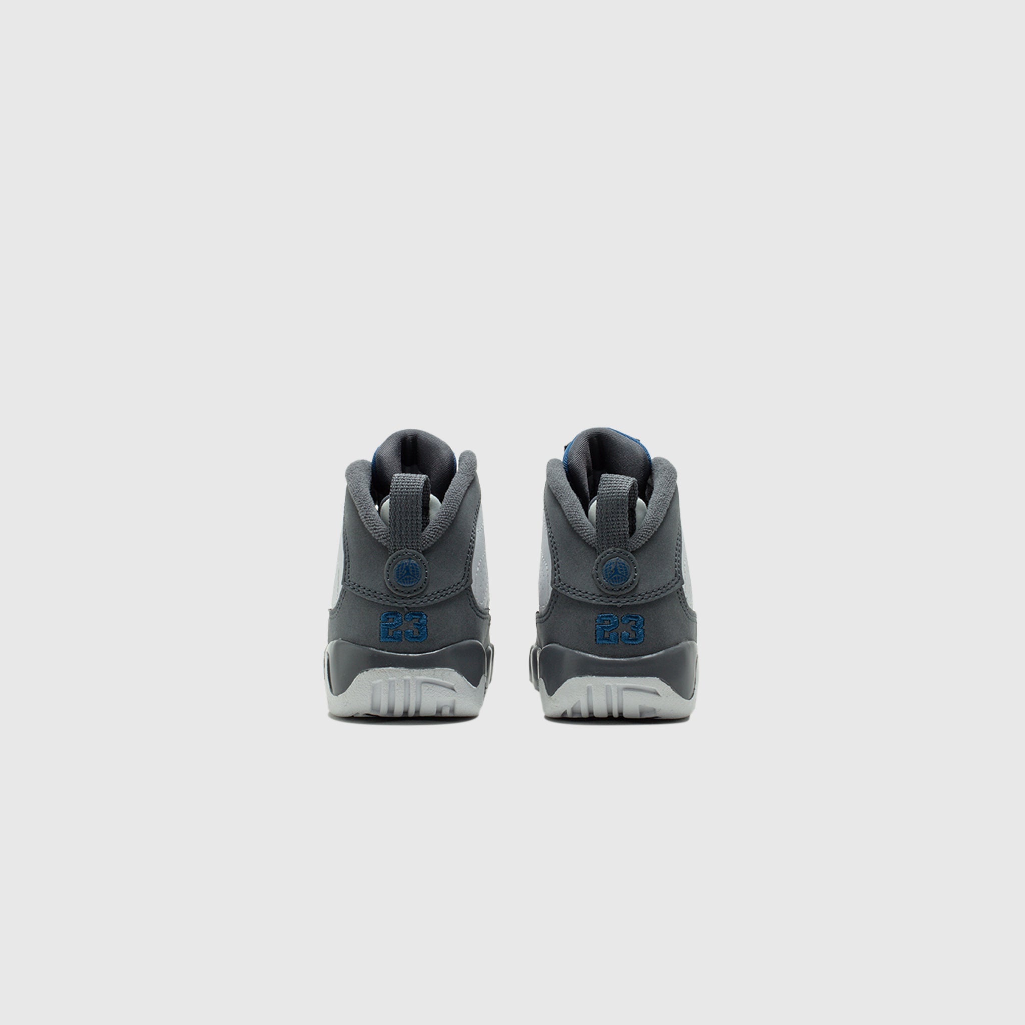 AIR JORDAN 9 RETRO (TD) "FLINT GREY AND FRENCH BLUE"