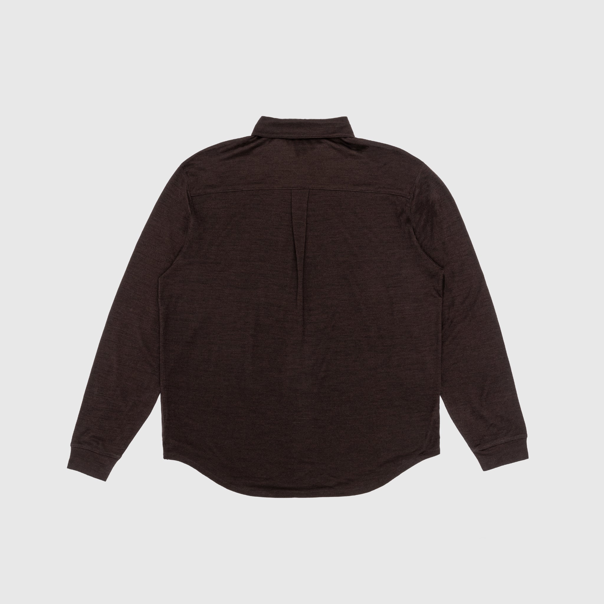 WOOL BUTTON UP