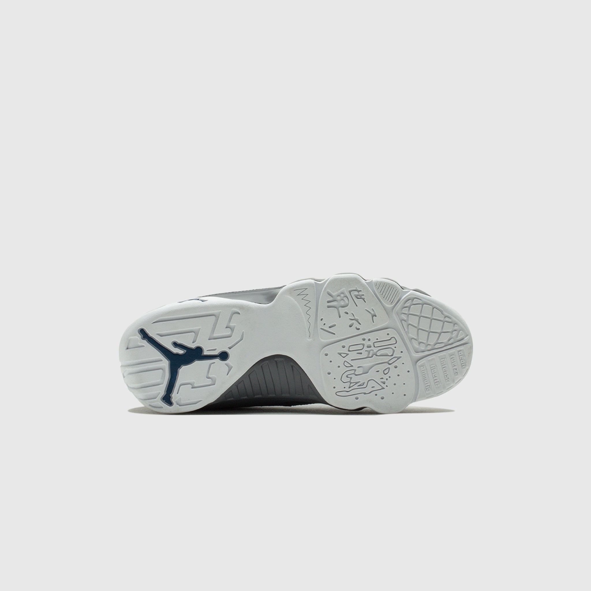 AIR JORDAN 9 RETRO (GS) "FLINT GREY AND FRENCH BLUE"