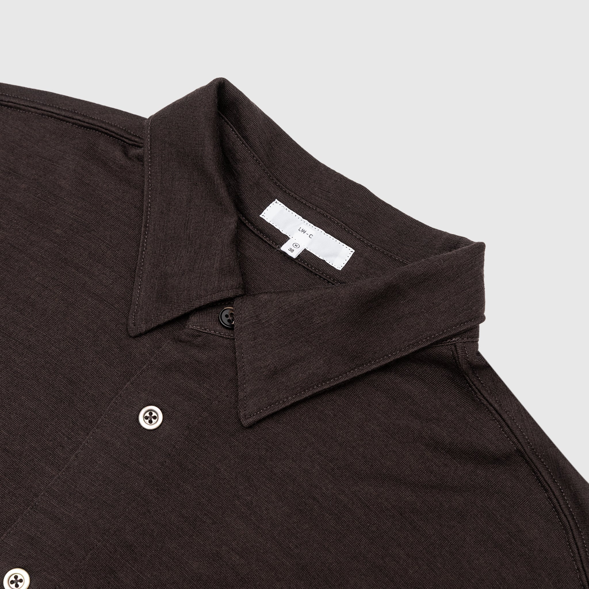 WOOL BUTTON UP