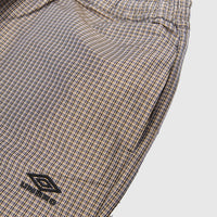 CHECK TRACK PANTS
