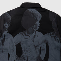 QUEENPIN S/S BUTTON UP