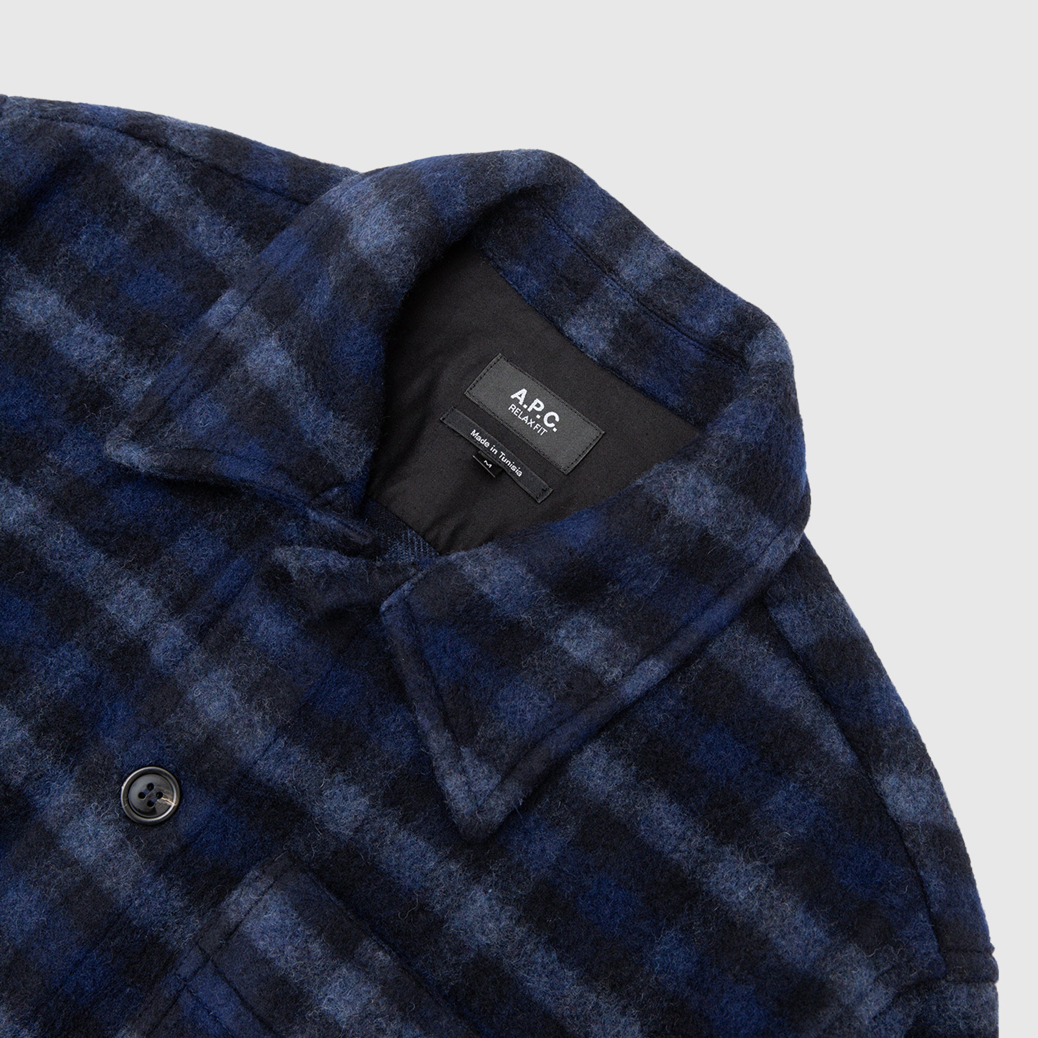 STANLEY CHECK WOOL OVERSHIRT