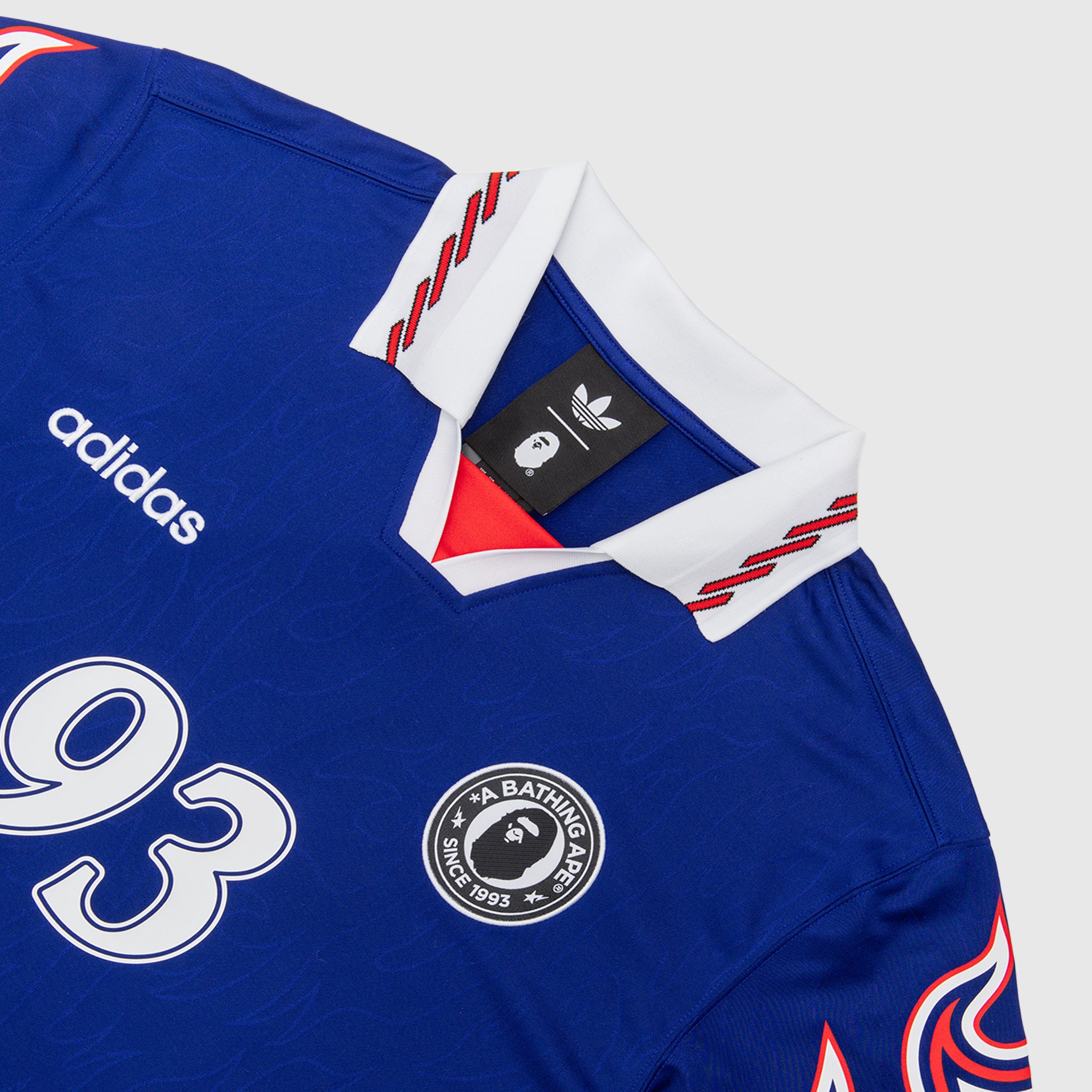 x BAPE SSL FLAME JERSEY