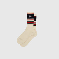 SIGNATURE STRIPED CREW SOCKS