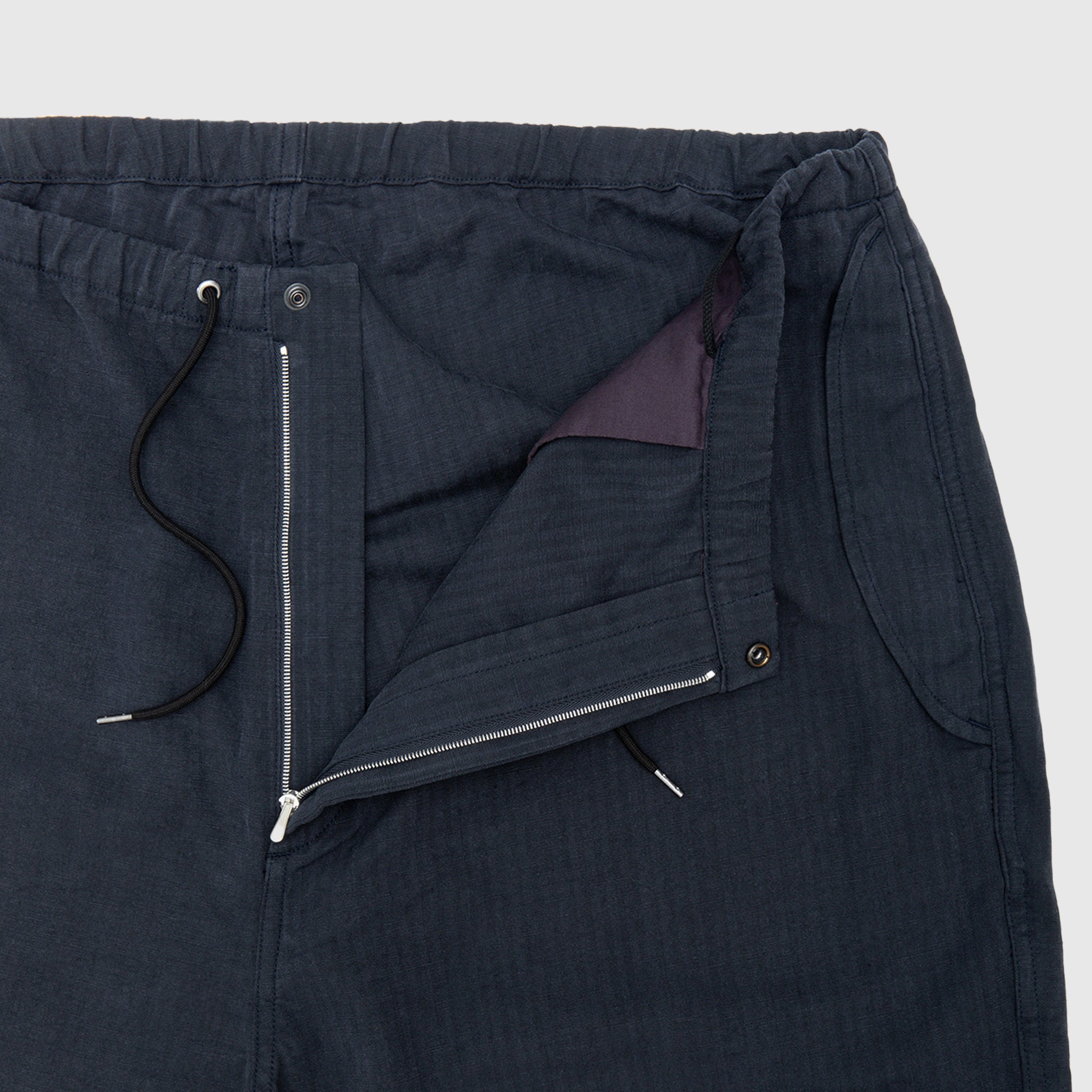 WASHED COTTON SILK LINEN HBT M-51 OVER PANTS