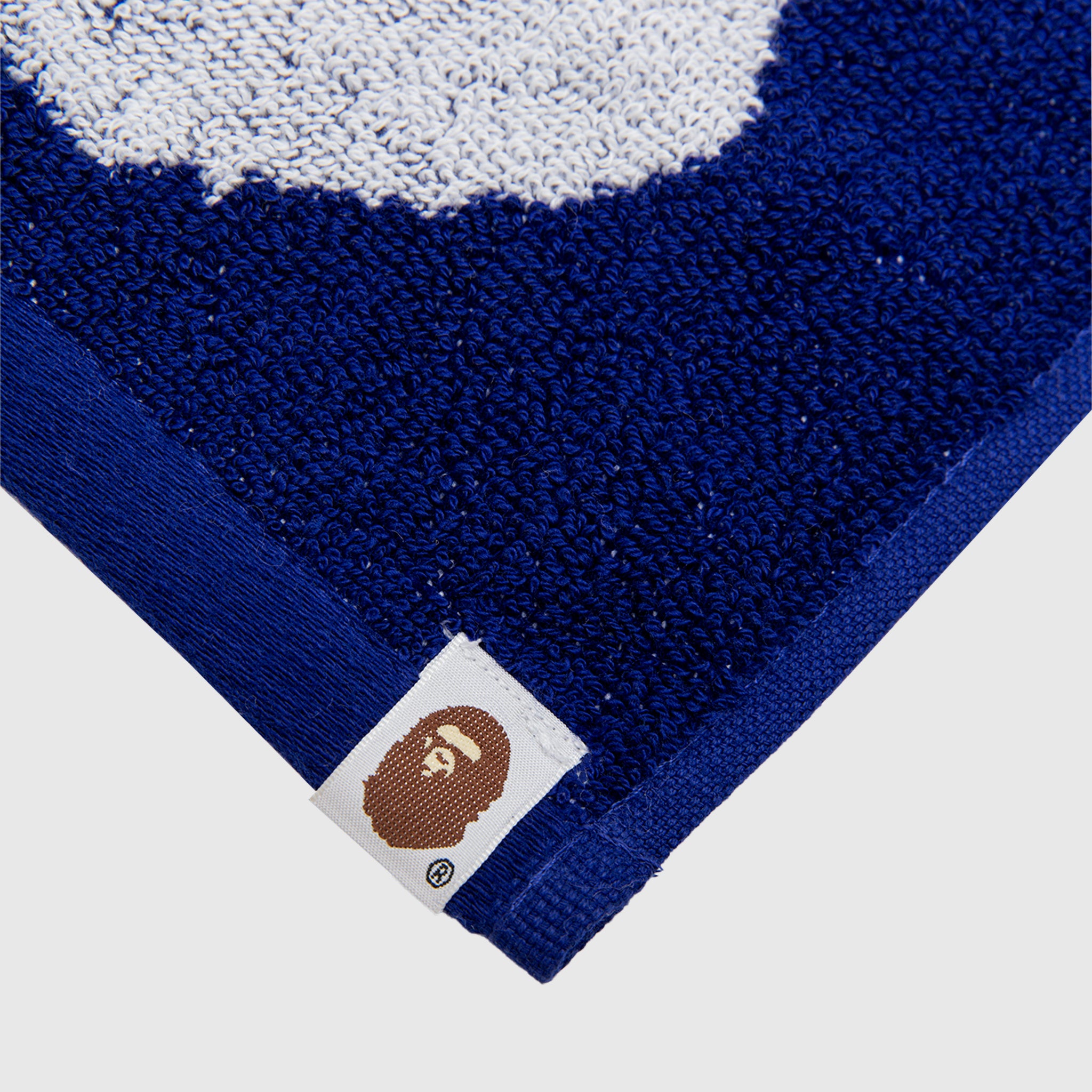 x BAPE FOOTBALL TOWEL "BLUE"