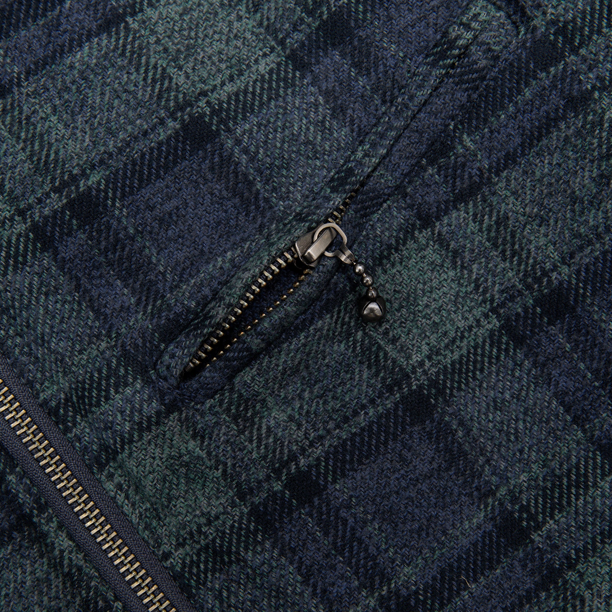 CHECK ZIP JACKET