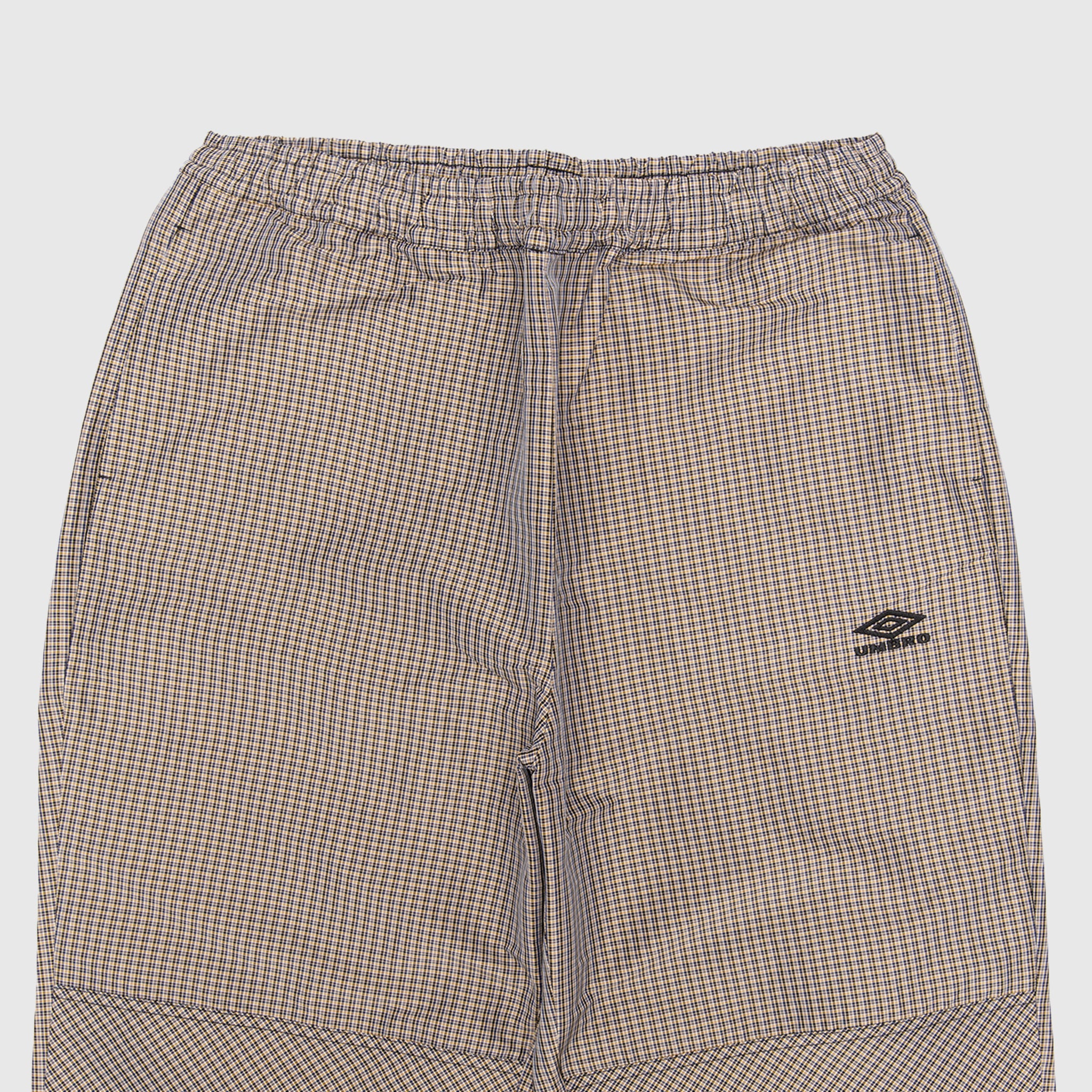 CHECK TRACK PANTS