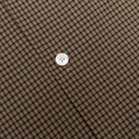 SUMMER WOOL OPEN COLLAR S/S SHIRT