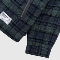 CHECK ZIP JACKET
