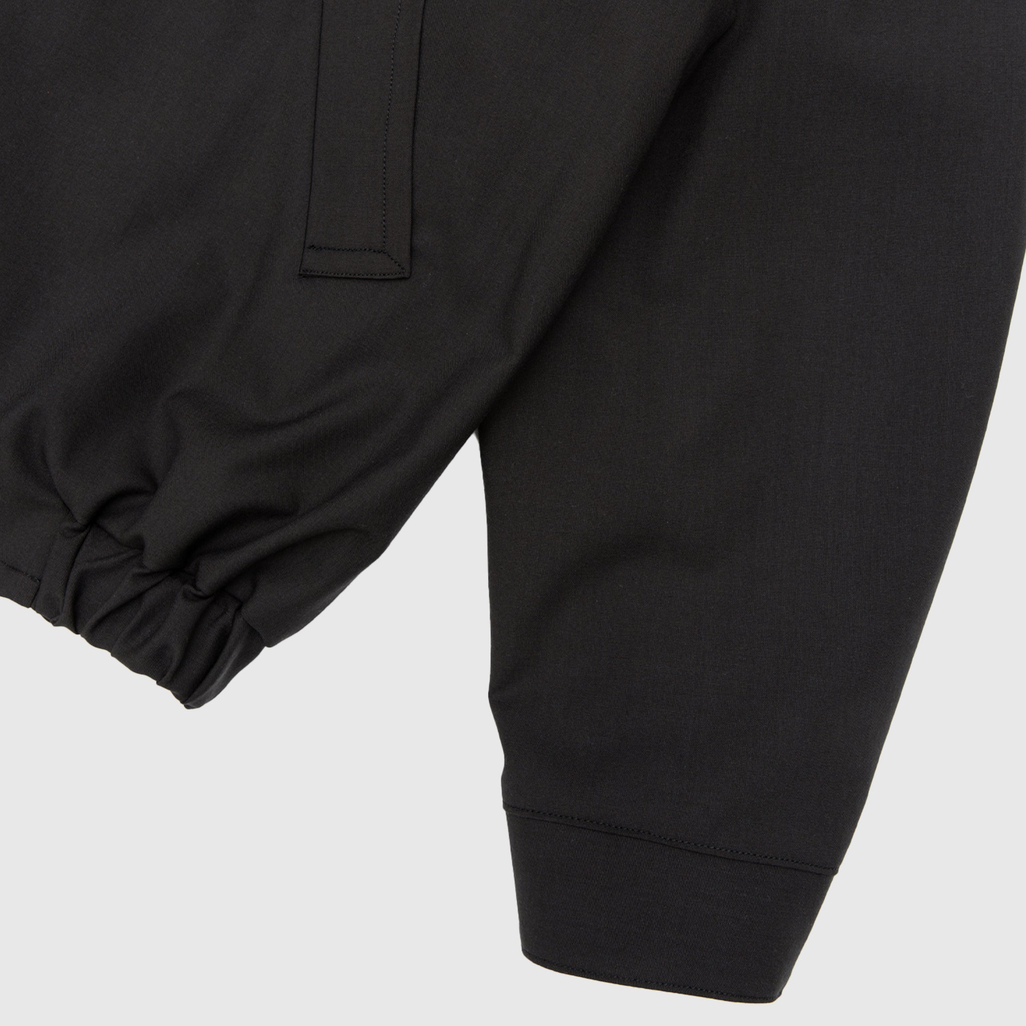 WOOL POPLIN ZIP BLOUSON