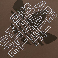 x BAPE SSL T-SHIRT "EARTH STRATA"