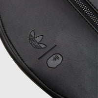 x BAPE TREFOIL SHOULDER BAG "BLACK"
