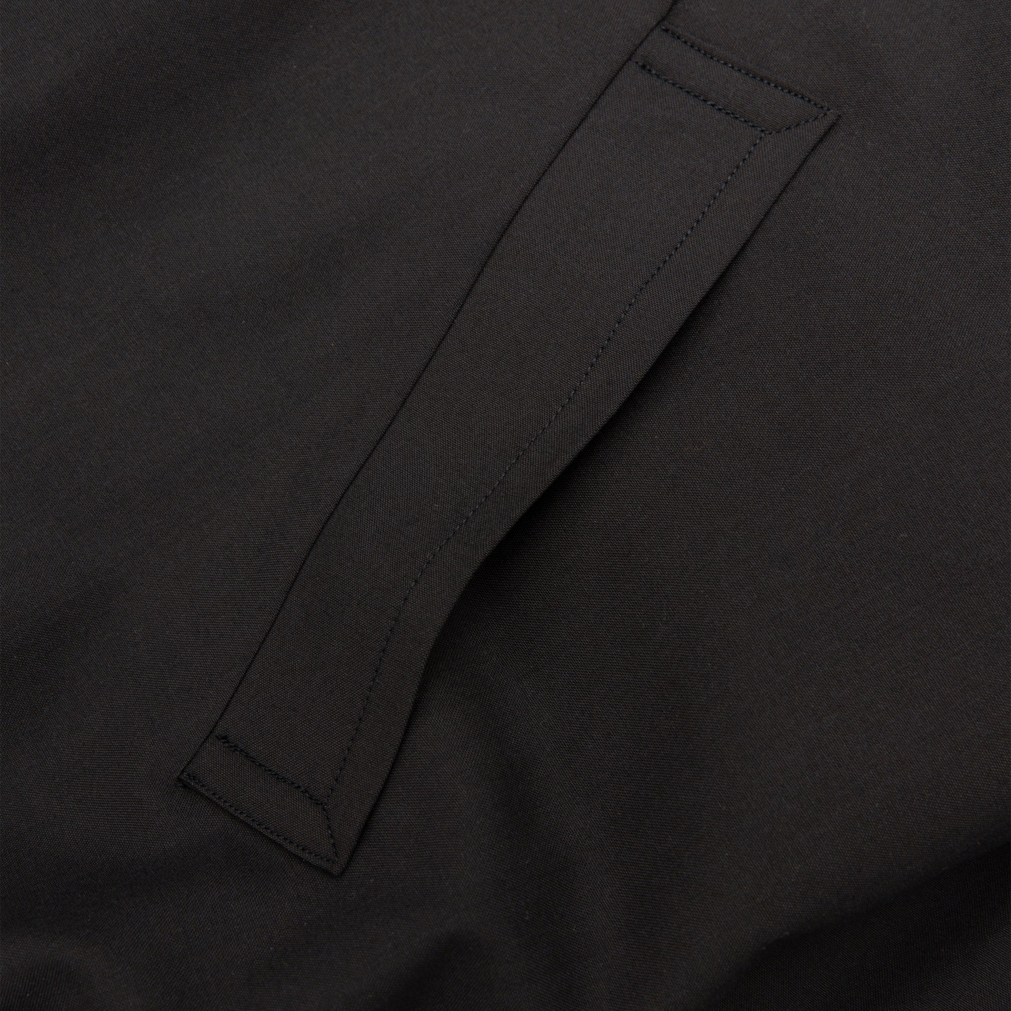 WOOL POPLIN ZIP BLOUSON