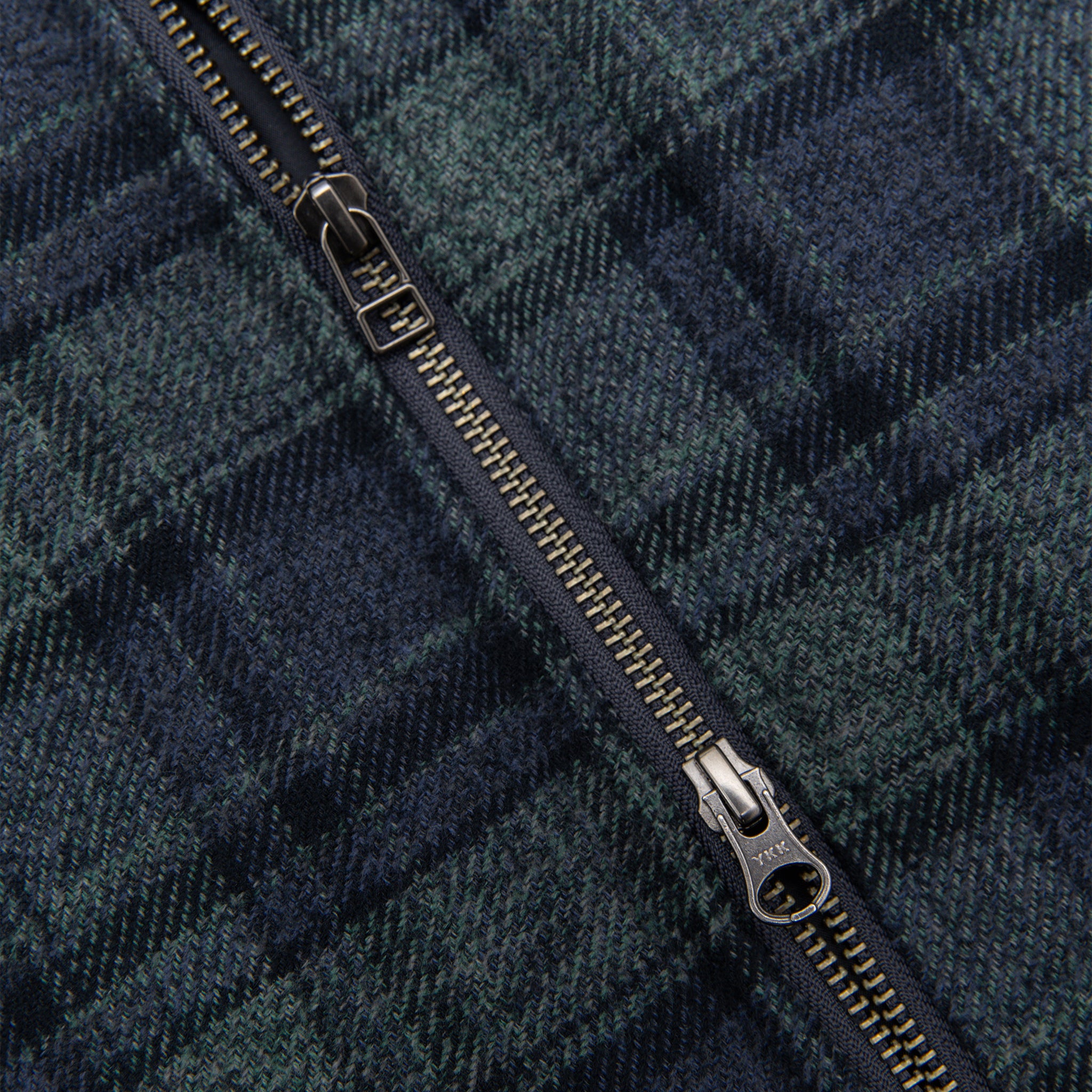 CHECK ZIP JACKET