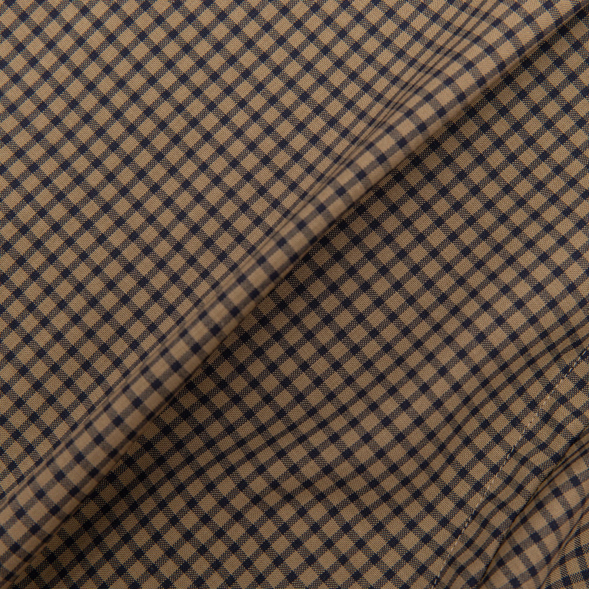 SUMMER WOOL OPEN COLLAR S/S SHIRT