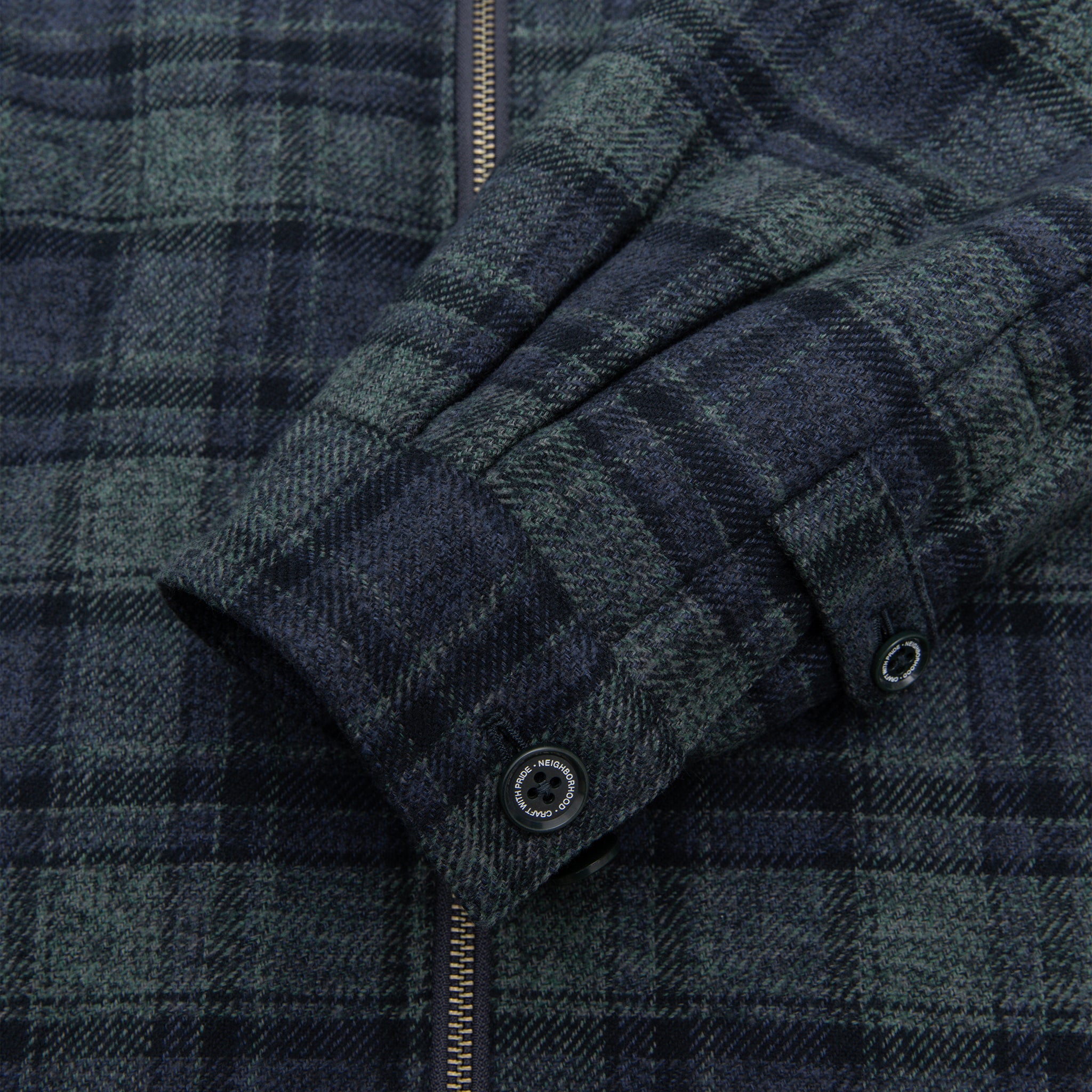 CHECK ZIP JACKET