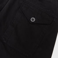 GARMENT DYED COTTON GABARDINE TROUSERS