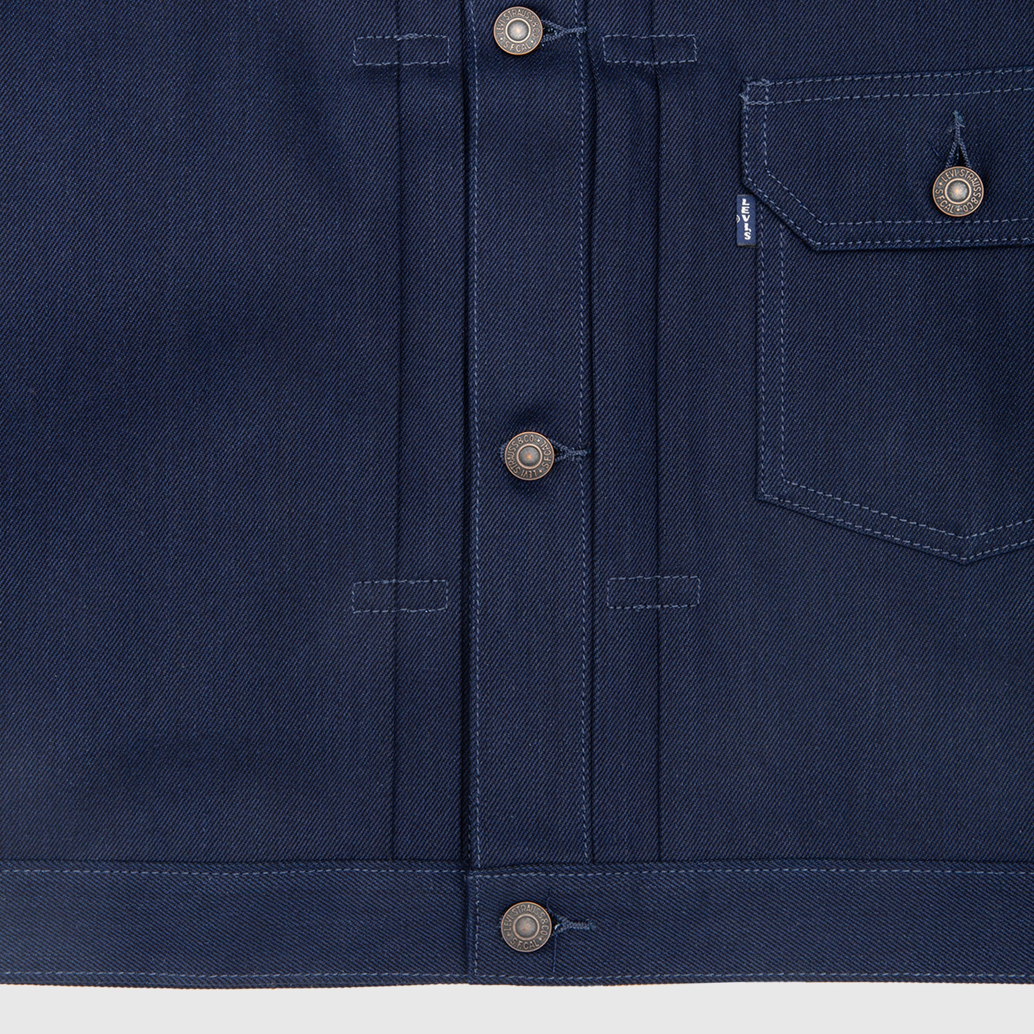 BLUE TAB TYPE 1 TRUCKER JACKET