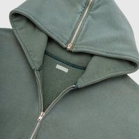 VINTAGE SAILOR HOOD HALF-ZIP SWEATSHIRT