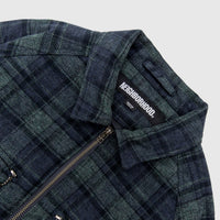 CHECK ZIP JACKET