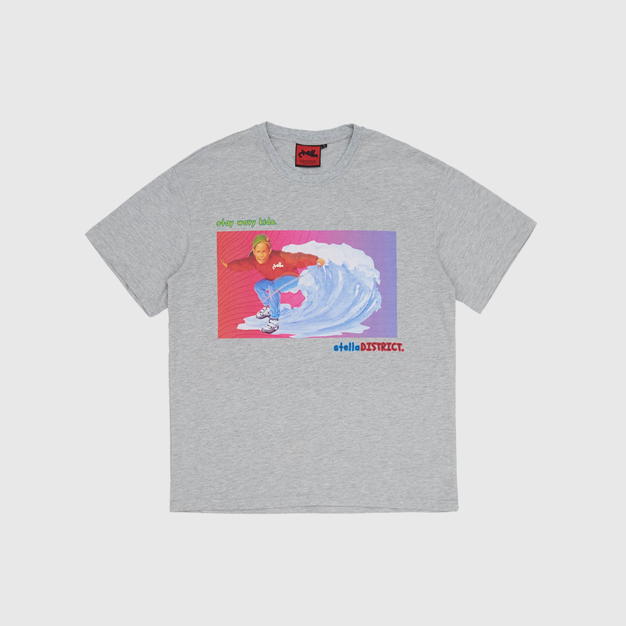 STAY WAVY KIDS S/S T-SHIRT