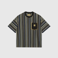 x NICHOLAS DALEY STRIPES S/S T-SHIRT