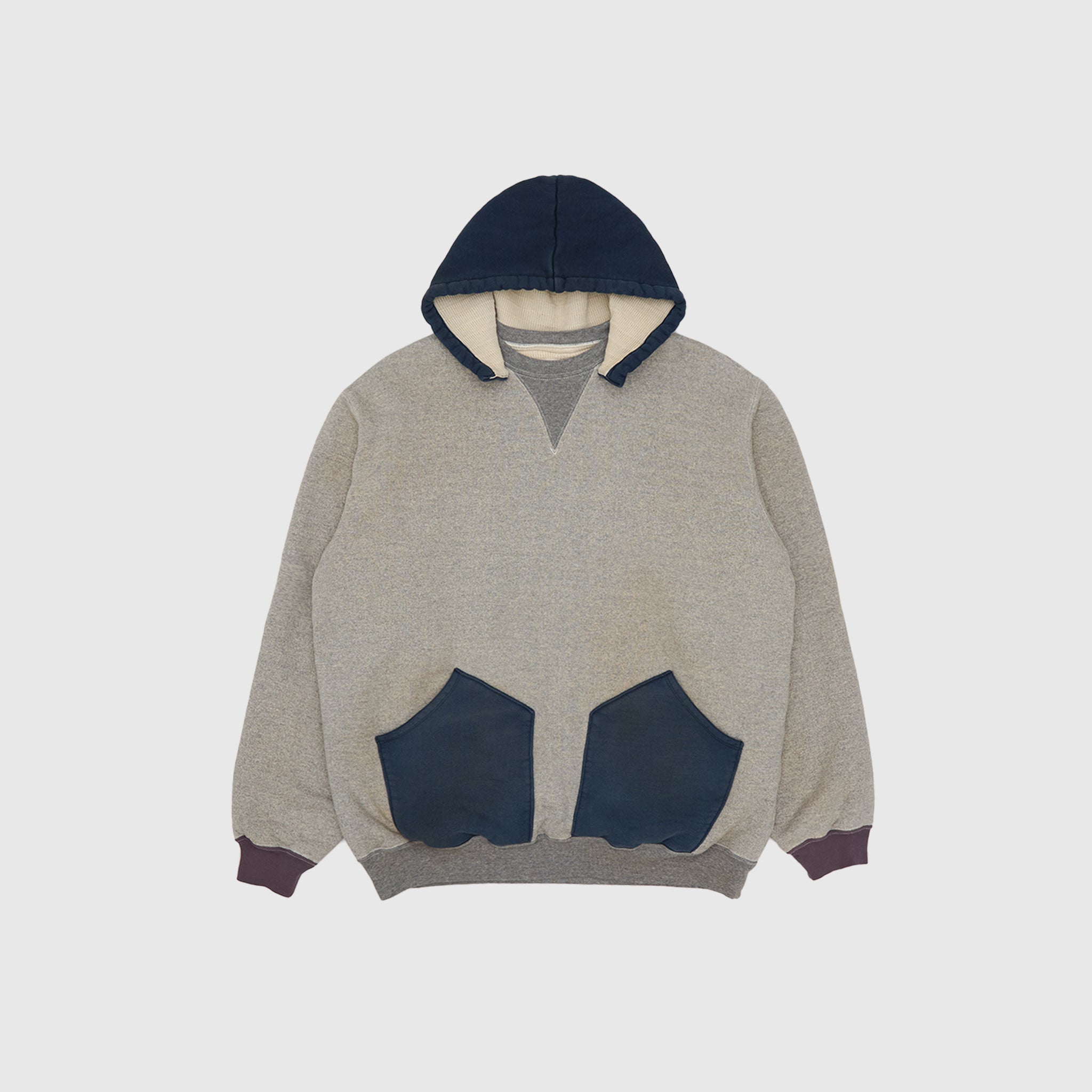 VINTAGE ATTACHED HOOD SWEAT PARKA