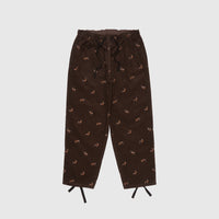 CORDUROY STRING SLACK PANT