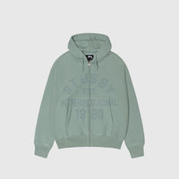 STUSSY EST. PRINTED ZIP HOODY