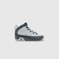 AIR JORDAN 9 RETRO (PS) "FLINT GREY AND FRENCH BLUE"