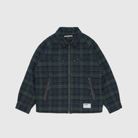 CHECK ZIP JACKET