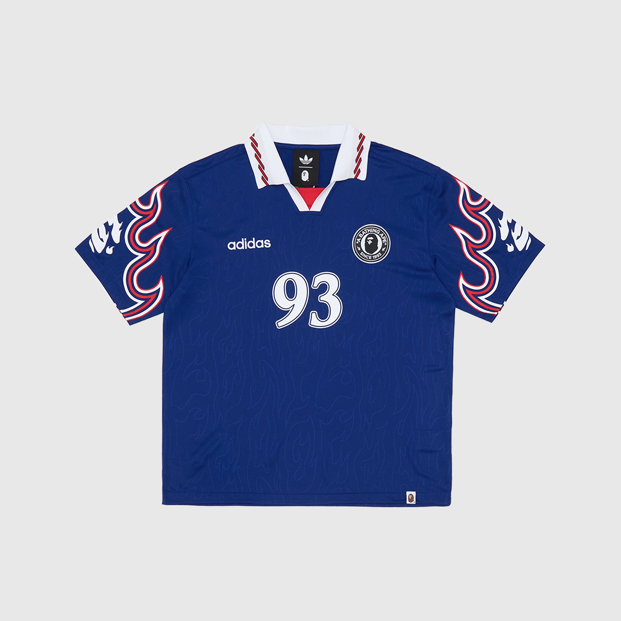x BAPE SSL FLAME JERSEY