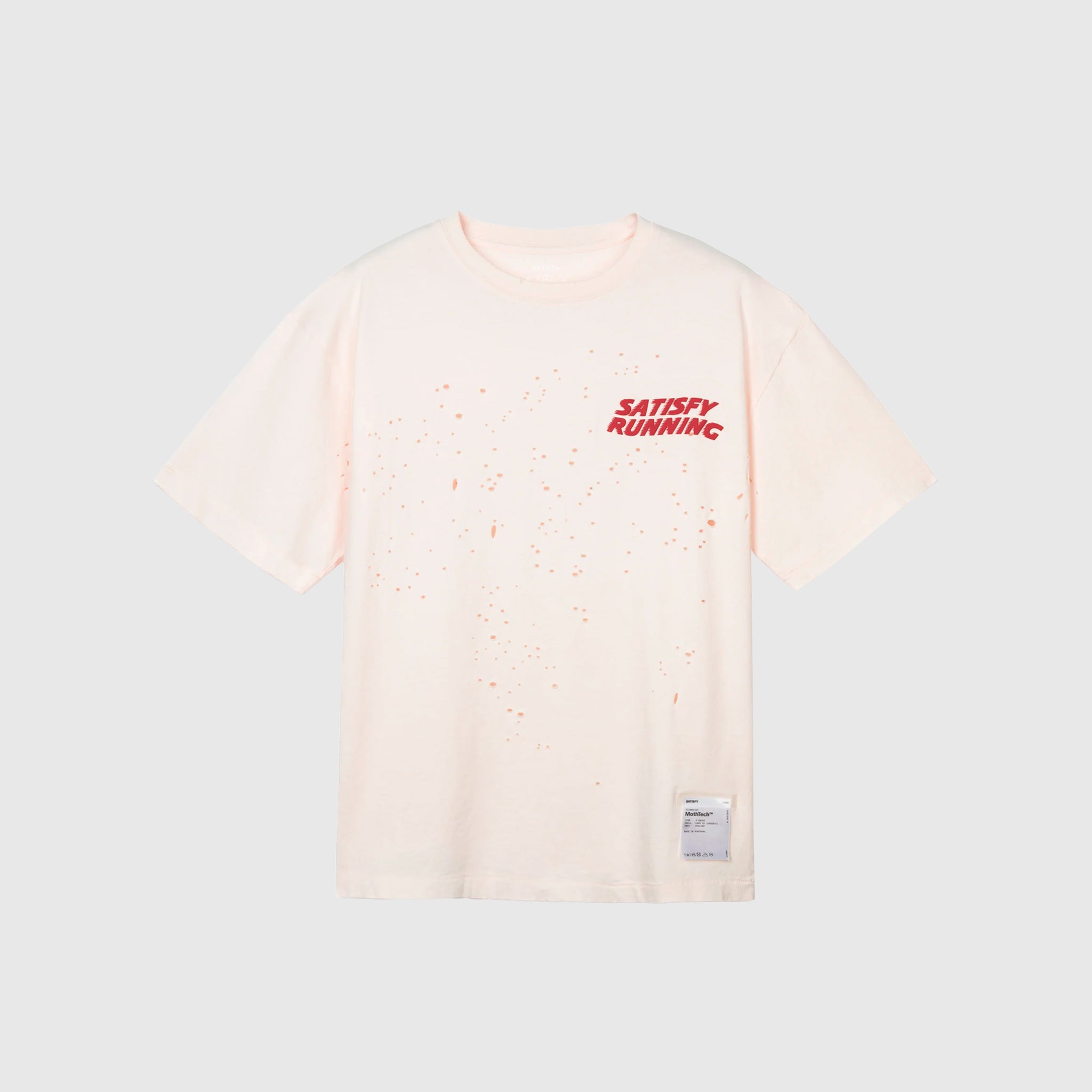 MOTHTECH S/S T-SHIRT "SATISFY RUNNING"