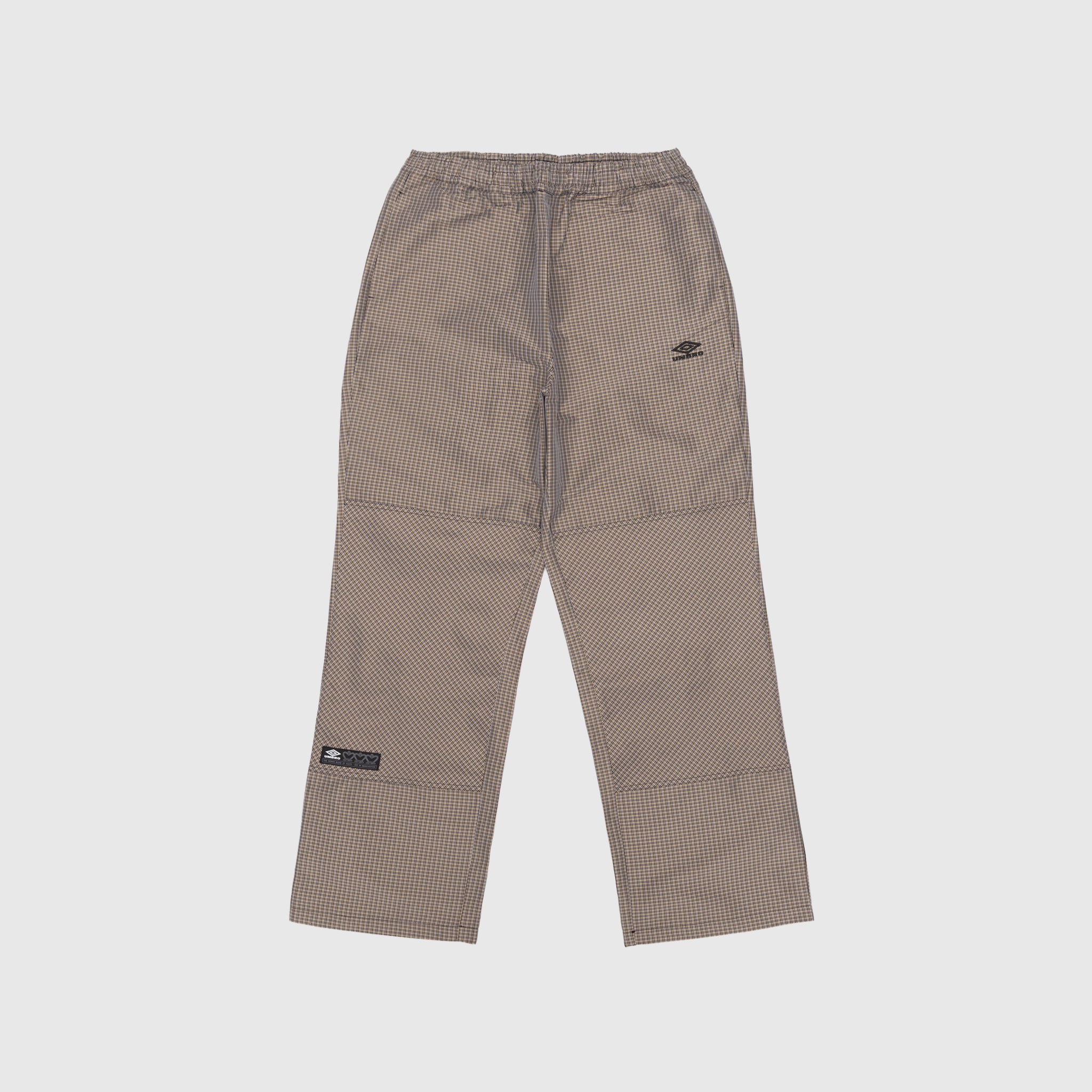 CHECK TRACK PANTS