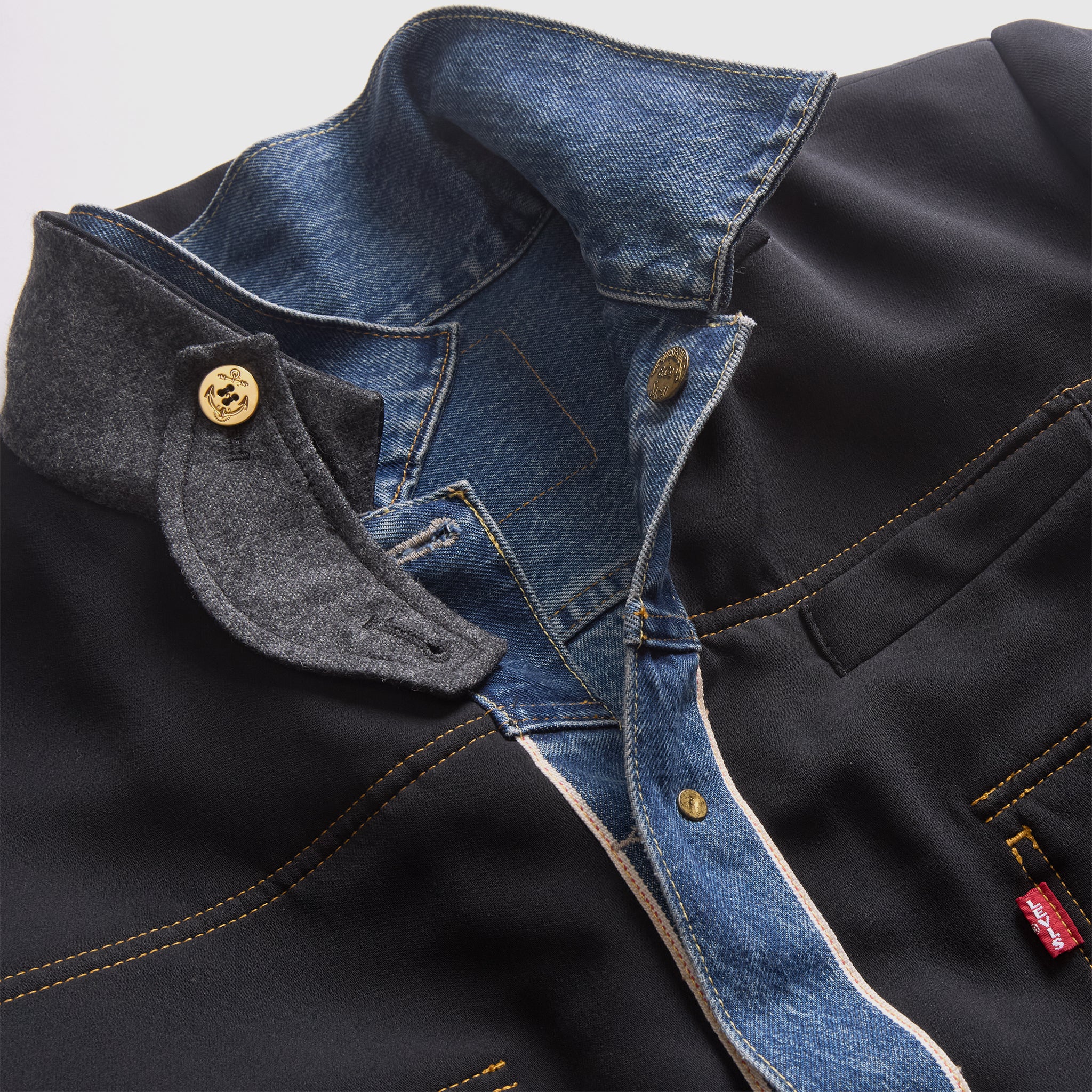 X SACAI RVRSBL BLAZER