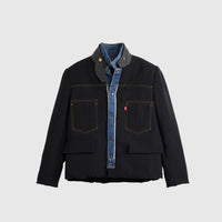 X SACAI RVRSBL BLAZER