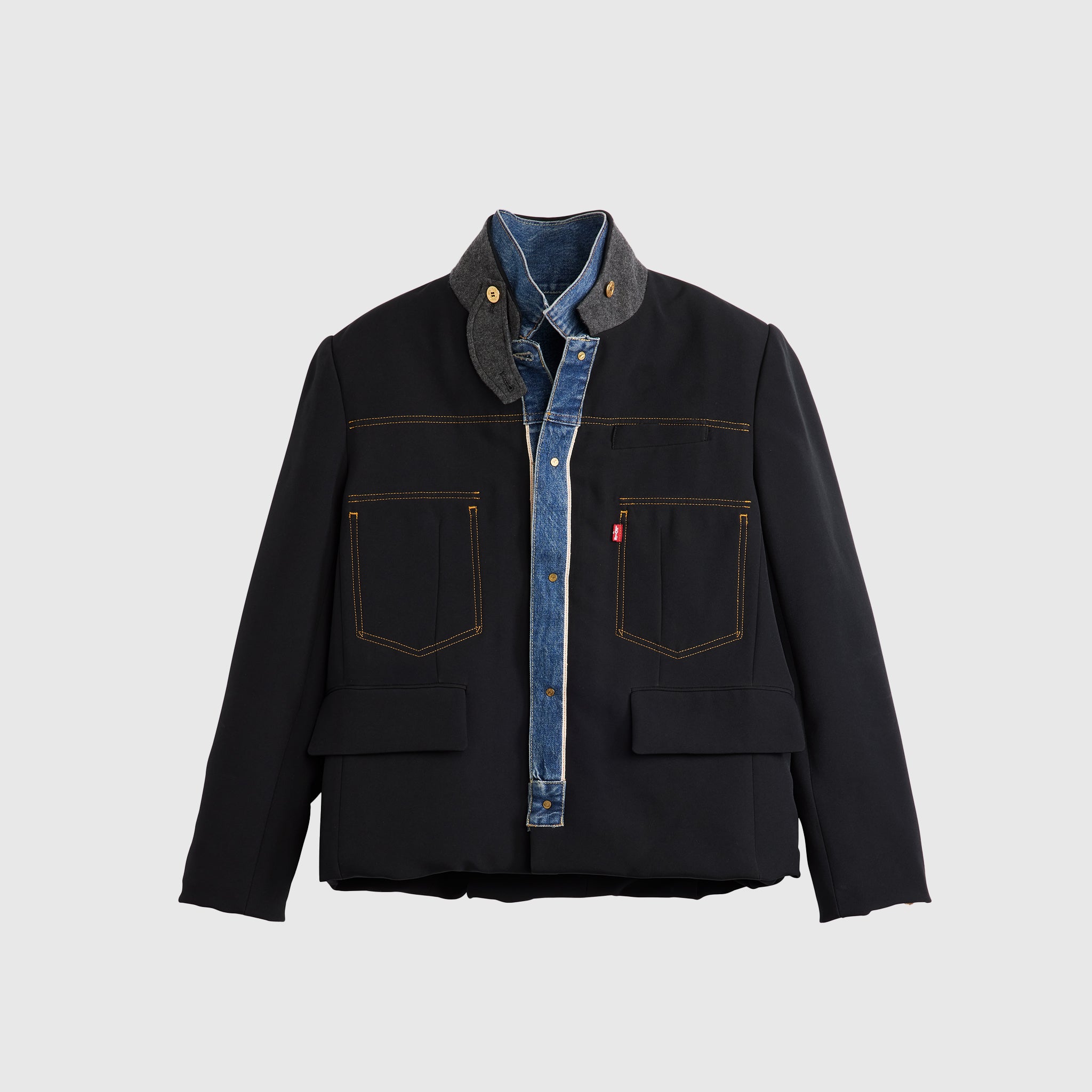 X SACAI RVRSBL BLAZER