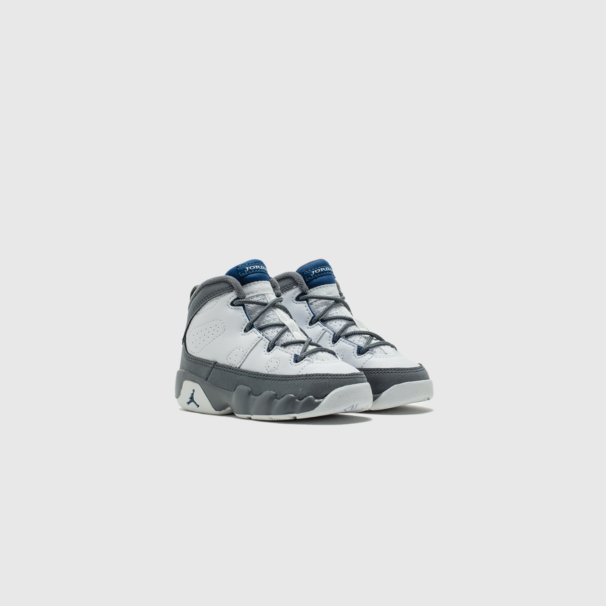 AIR JORDAN 9 RETRO (TD) "FLINT GREY AND FRENCH BLUE"