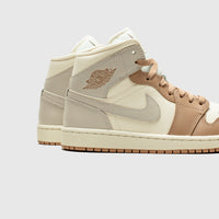 WMNS AIR JORDAN 1 MID "TAN TOE"