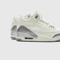 WMNS AIR JORDAN 3 RETRO "CEMENT GREY & SILVER"