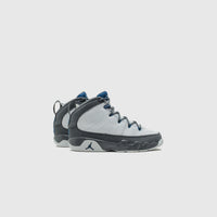 AIR JORDAN 9 RETRO (PS) "FLINT GREY AND FRENCH BLUE"