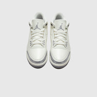WMNS AIR JORDAN 3 RETRO "CEMENT GREY & SILVER"