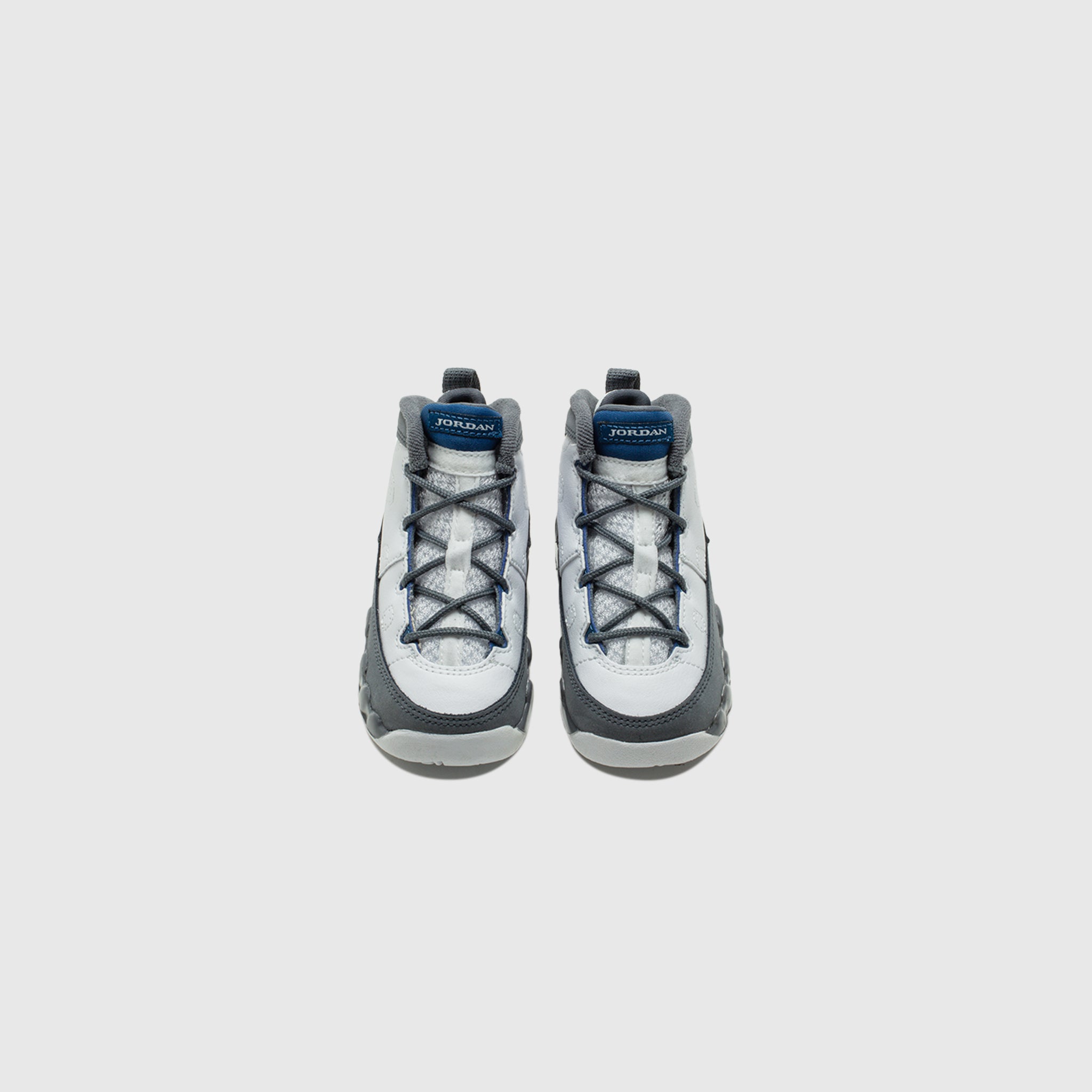 AIR JORDAN 9 RETRO (TD) "FLINT GREY AND FRENCH BLUE"