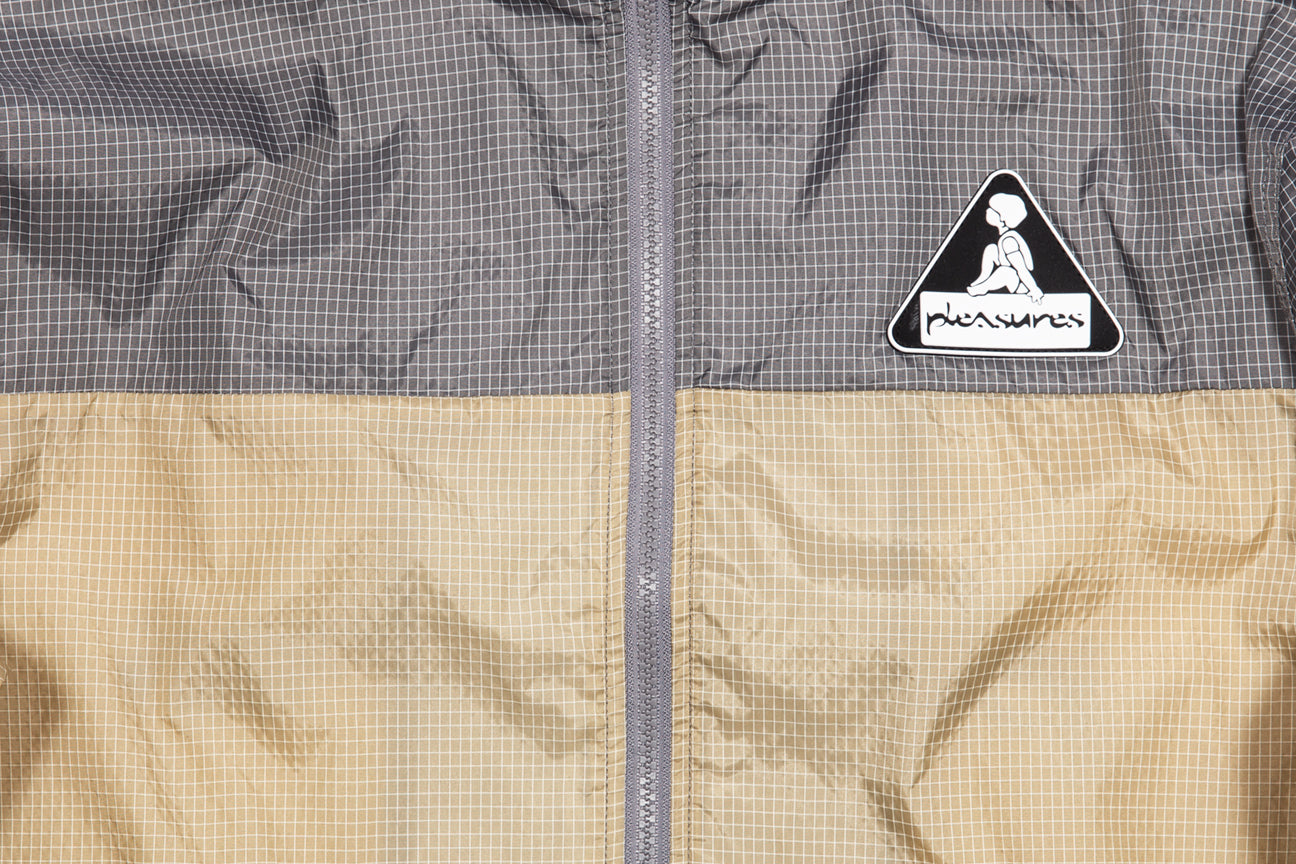 PLEASURES BRICK TECH TRACK JACKET