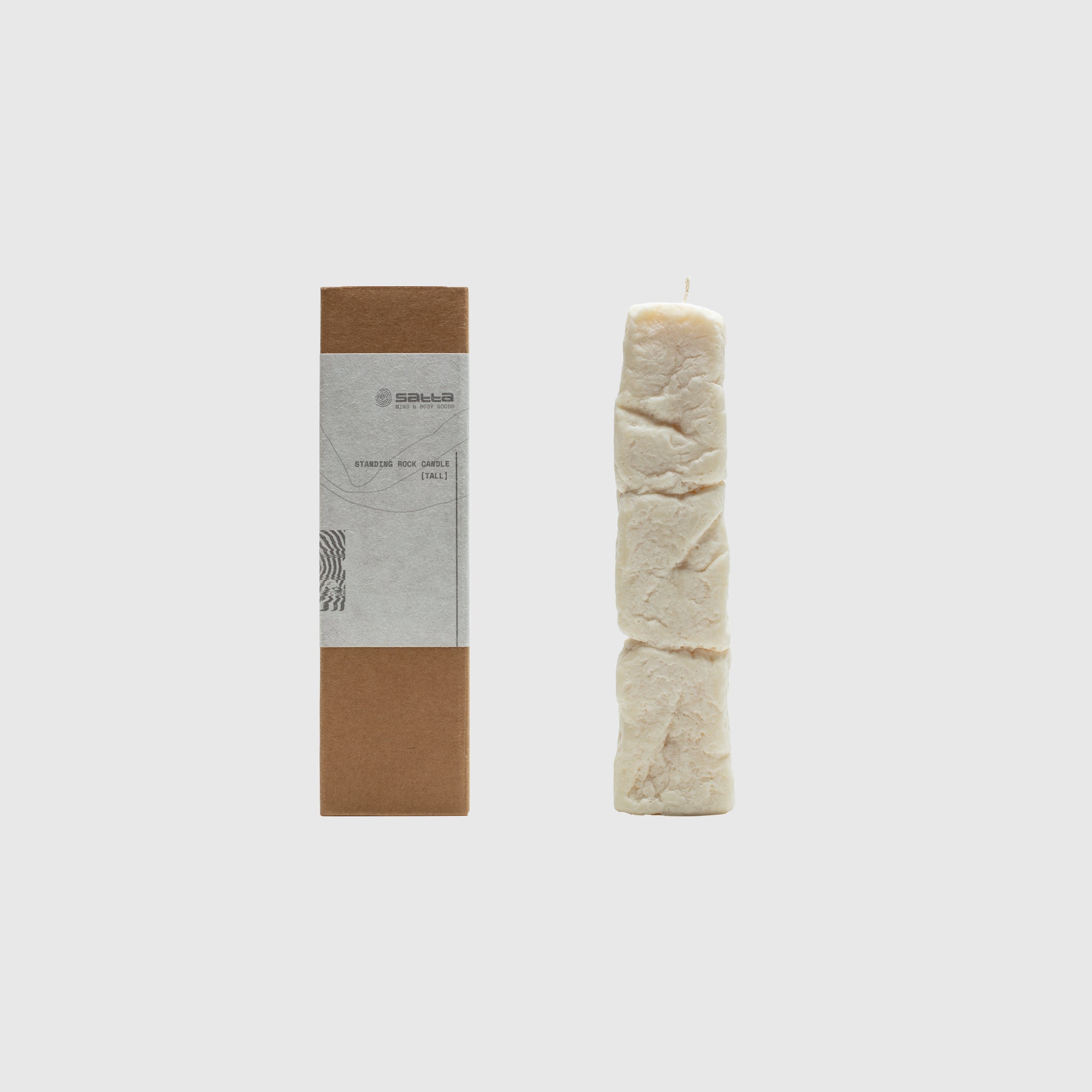 TALL ROCK CANDLE