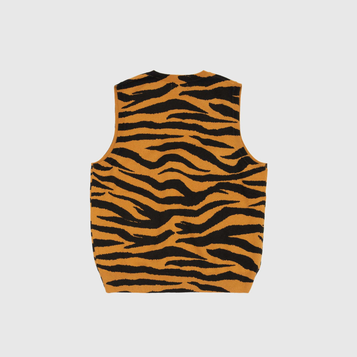 TIGER PRINTED SWEATER VEST